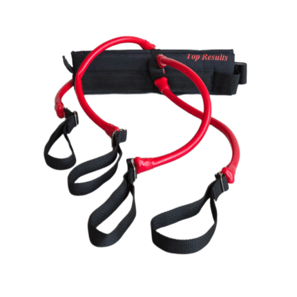 Tubelt Deluxe Combat – Red – Straps/Straps – Medium Resistance - All Fours - Full Combat